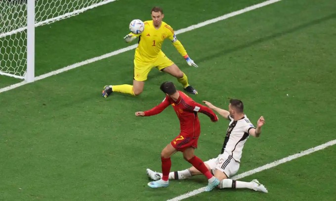 Hòa 1 - 1 với Tây Ban Nha, đội Đức sáng cửa đi tiếp - Ảnh 1.
