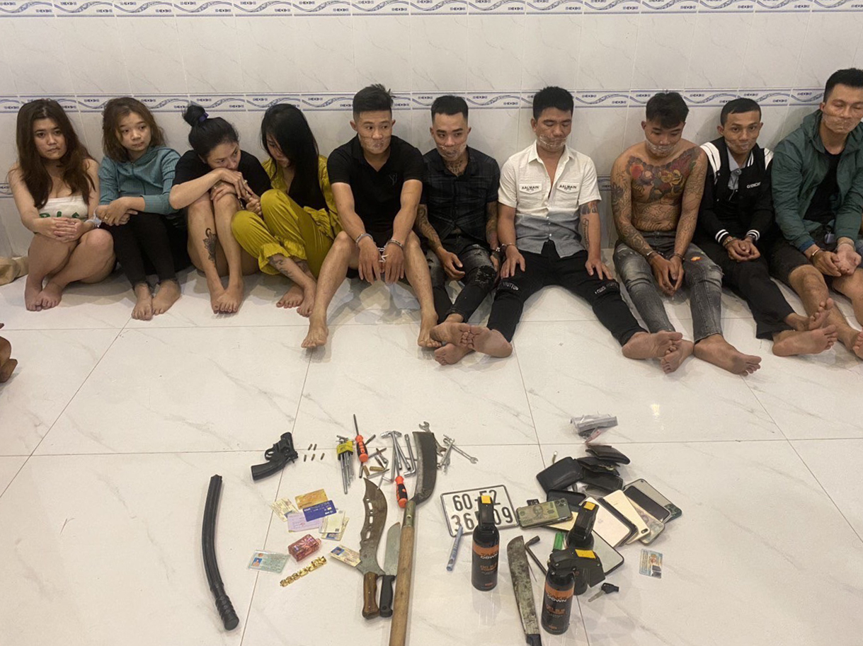 Trách nhiệm hình sự vụ băng cướp dùng súng khống chế người đi đường ở Đồng Nai - Ảnh 1.