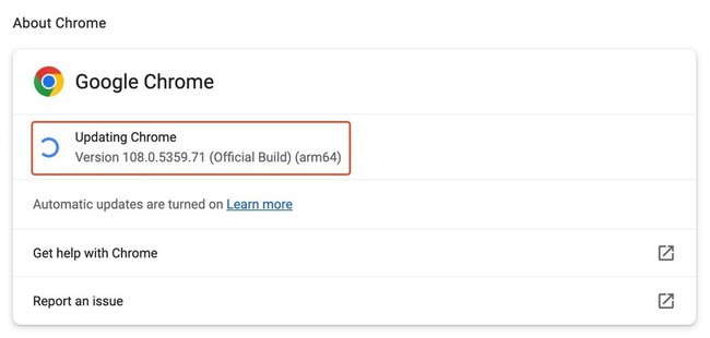 Người dùng nên lập tức cập nhật phiên bản Chrome 108  - Ảnh 1.