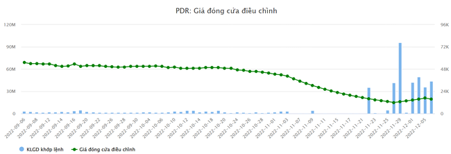 Cổ phiếu PDR tăng trần 5 phiên liên tiếp, Phát Đạt nói do thị trường quyết định - Ảnh 1.