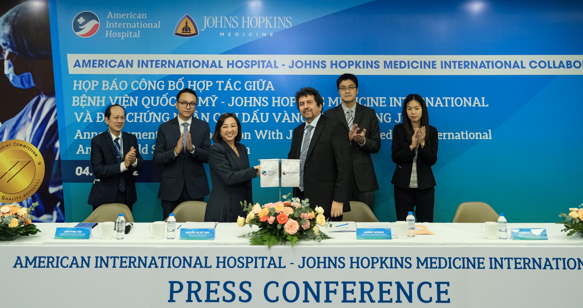 Bệnh viện Quốc tế Mỹ (AIH) tiếp tục kí kết hợp tác lâu dài với Johns Hopkins Medicine International - Ảnh 3.