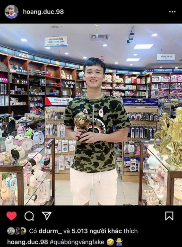 2 năm trước, Hoàng Đức đã ước giành... Quả bóng Vàng - Ảnh 1.