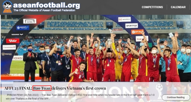 &quot;Người hùng&quot; U23 Việt Nam bị AFF &quot;phân biệt đối xử&quot; - Ảnh 1.