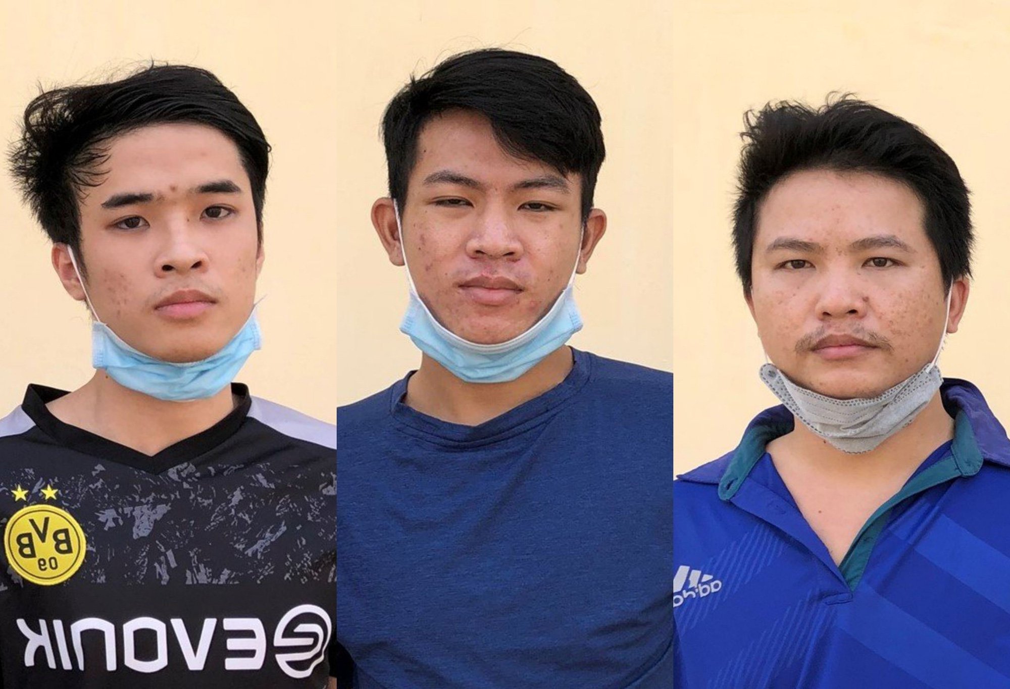 Long An: Truy tố 3 đối tượng gây hàng chục vụ cướp giật tài sản, thách thức nạn nhân rượt đuổi - Ảnh 1.