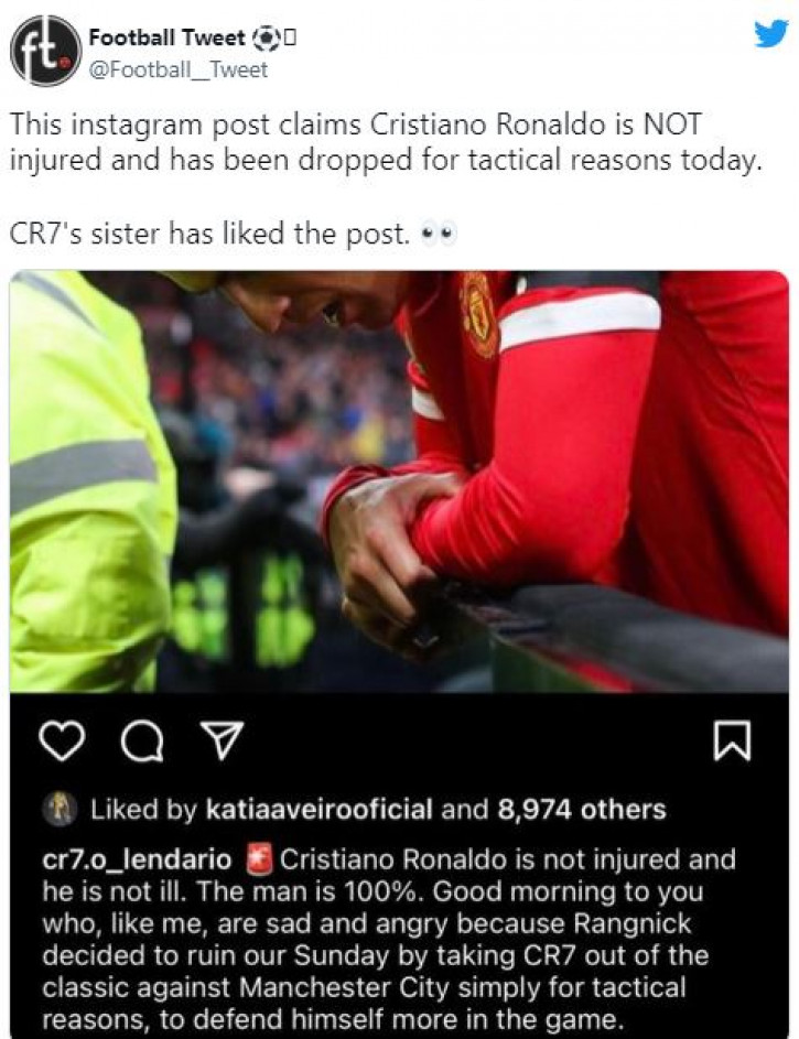 Bị gạch tên khỏi derby Manchester, Ronaldo bỏ về… Bồ Đào Nha - Ảnh 2.