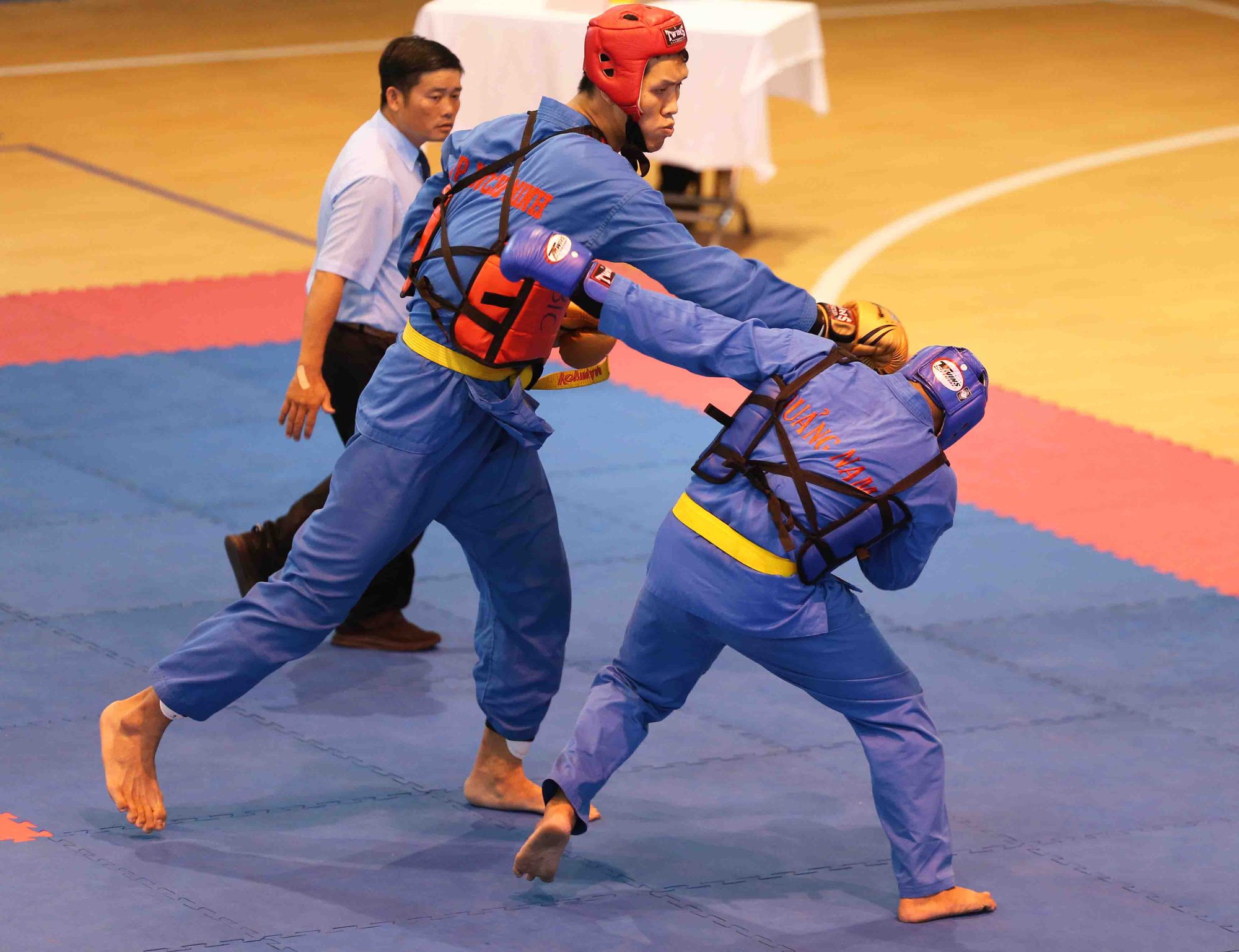 Gian nan ước mơ nghiệp võ của “người khổng lồ Vovinam” Trần Ngọc Tú - Ảnh 1.