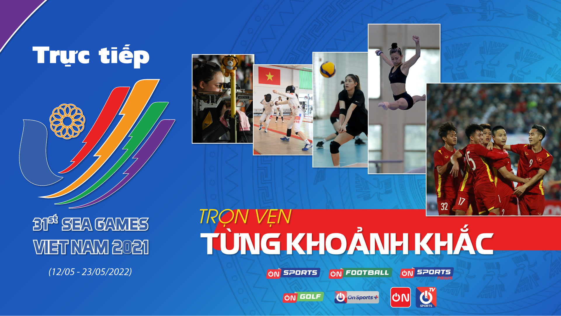  Trực tiếp SEA Games 31 trọn vẹn trên VTVcab - Ảnh 1.
