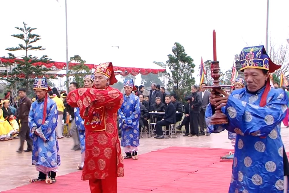 gio to/ Thánh Tản “đi Tết” vua Hùng - Ảnh 3.