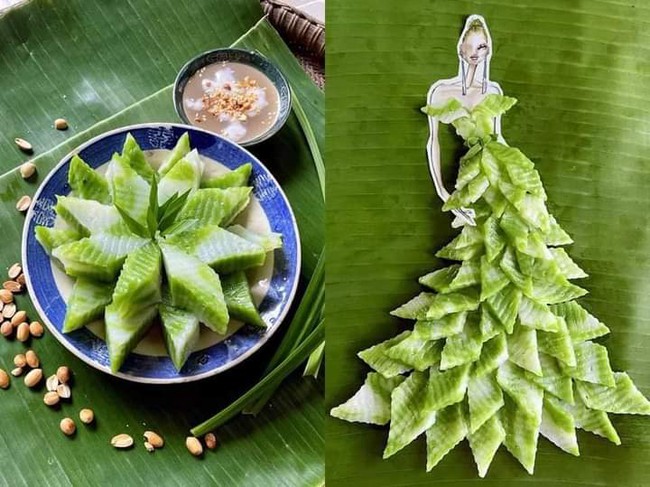 CHÀNG TRAI “HÔ BIẾN” BÁNH DÂN GIAN MIỀN TÂY THÀNH… VÁY DẠ HỘI - Ảnh 4.