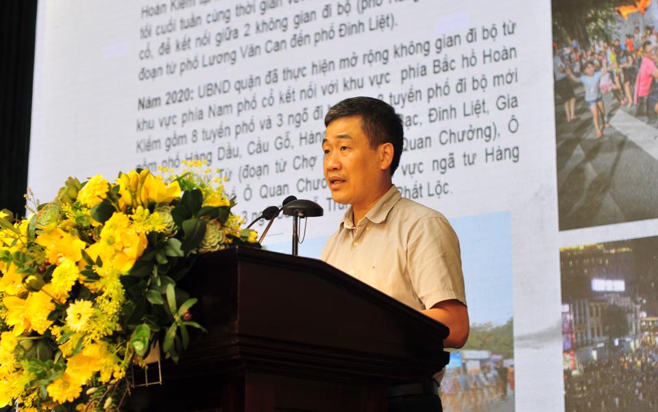 Quận Hoàn Kiếm: Triển khai quy chế quản lý hoạt động trong không gian đi bộ - Ảnh 3.