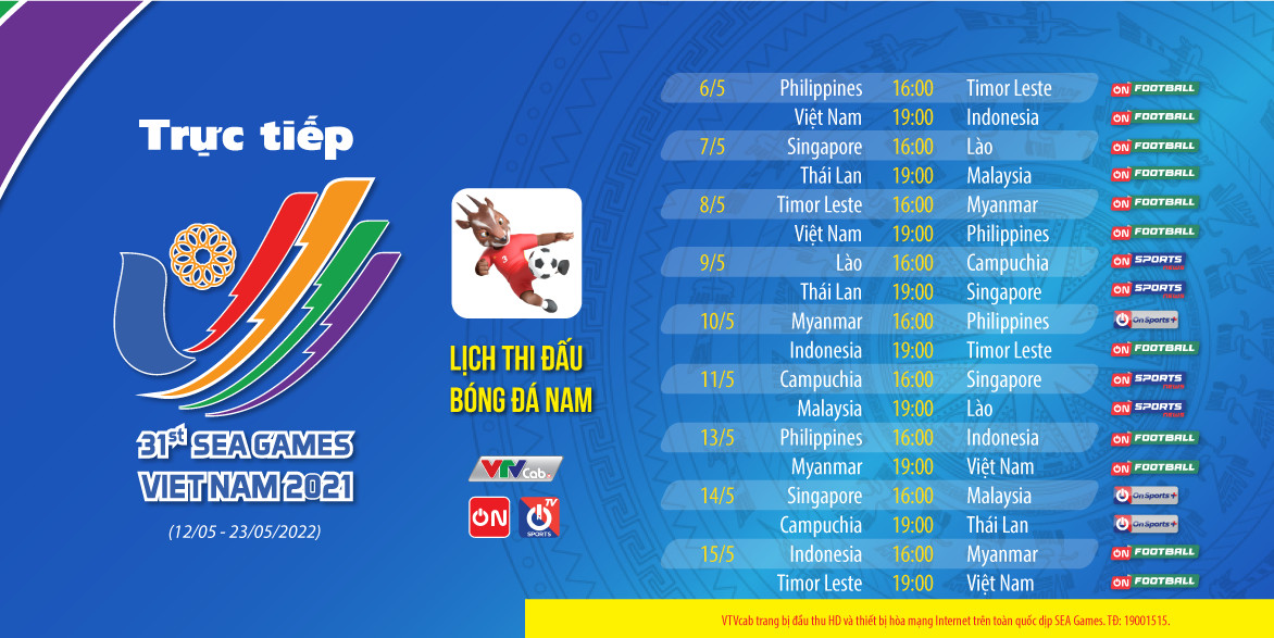 Xem trực tiếp U23 Việt Nam – U23 Indonesia trên kênh nào? - Ảnh 1.