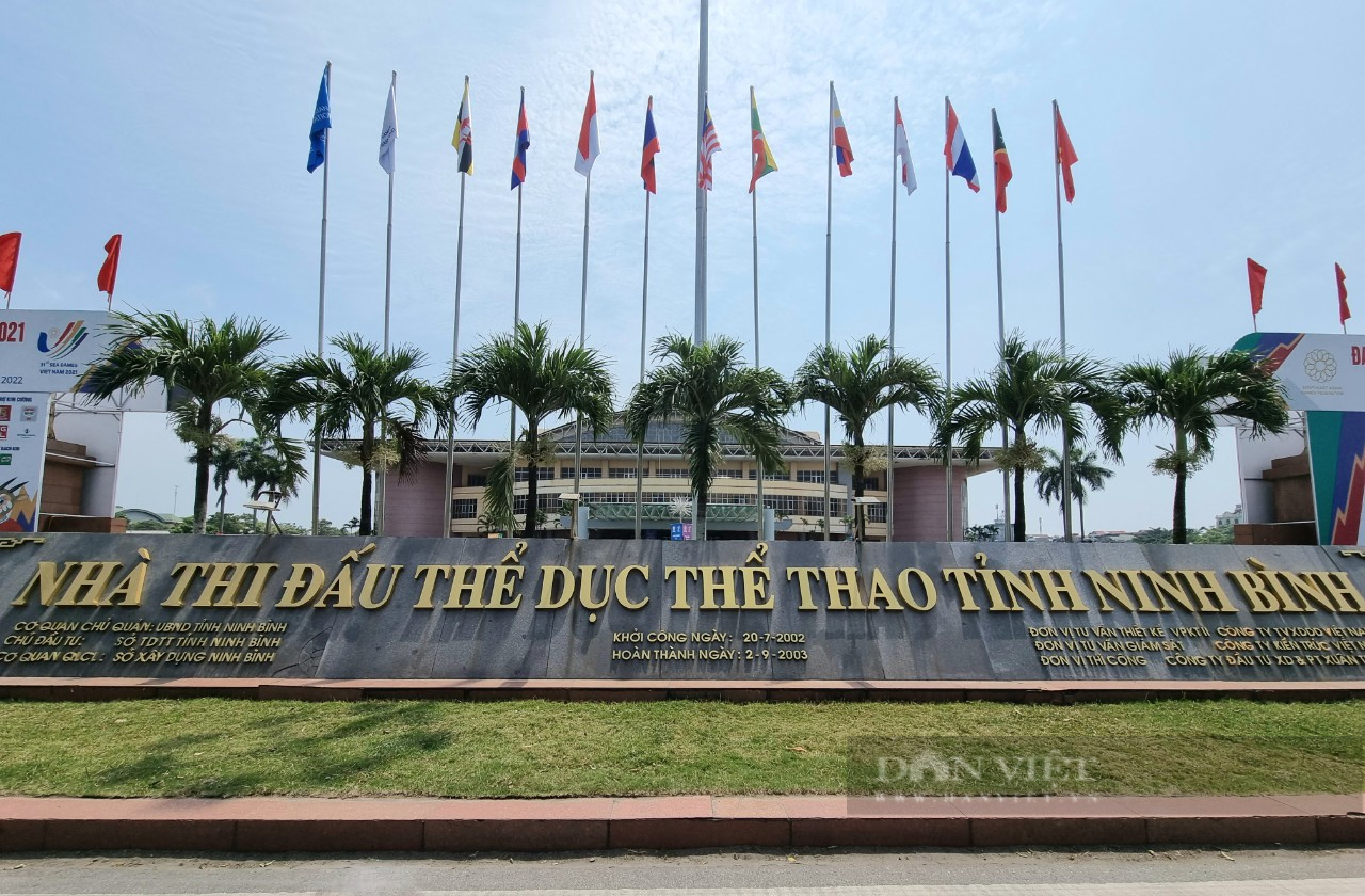 Nhà thi đấu Ninh Bình sẵn sàng tổ môn Karate SEA Games 31 - Ảnh 1.