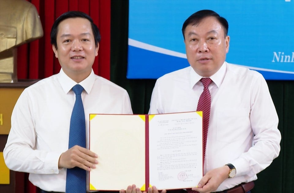 Ninh Bình: Tân Giám đốc Sở Tài nguyên và Môi trường vừa được bổ nhiệm là ai? - Ảnh 1.
