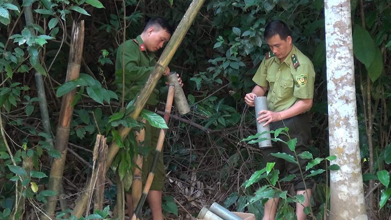 Những phòng làm việc không khói thuốc ở Hạt Kiểm lâm Mai Sơn - Ảnh 3.