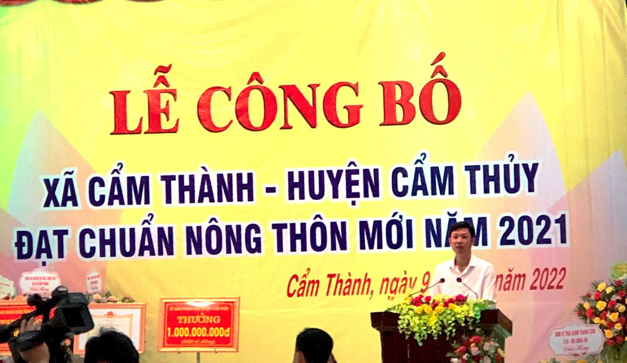 Cẩm Thủy – Thanh Hóa:  Cẩm Thành đạt chuẩn nông thôn mới - Ảnh 3.