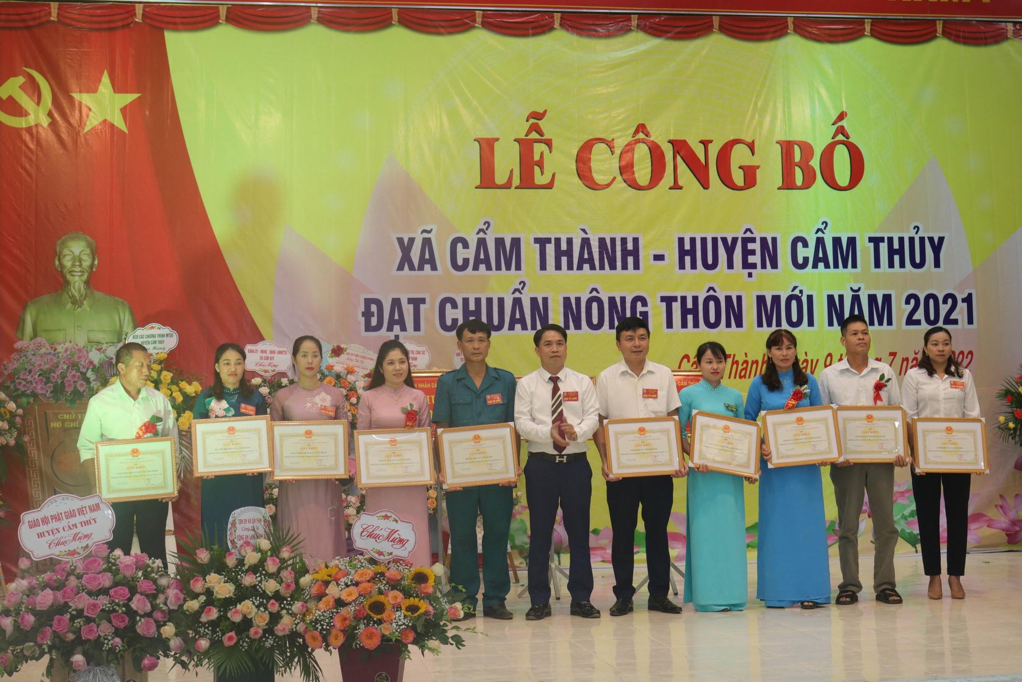 Cẩm Thủy – Thanh Hóa:  Cẩm Thành đạt chuẩn nông thôn mới - Ảnh 5.