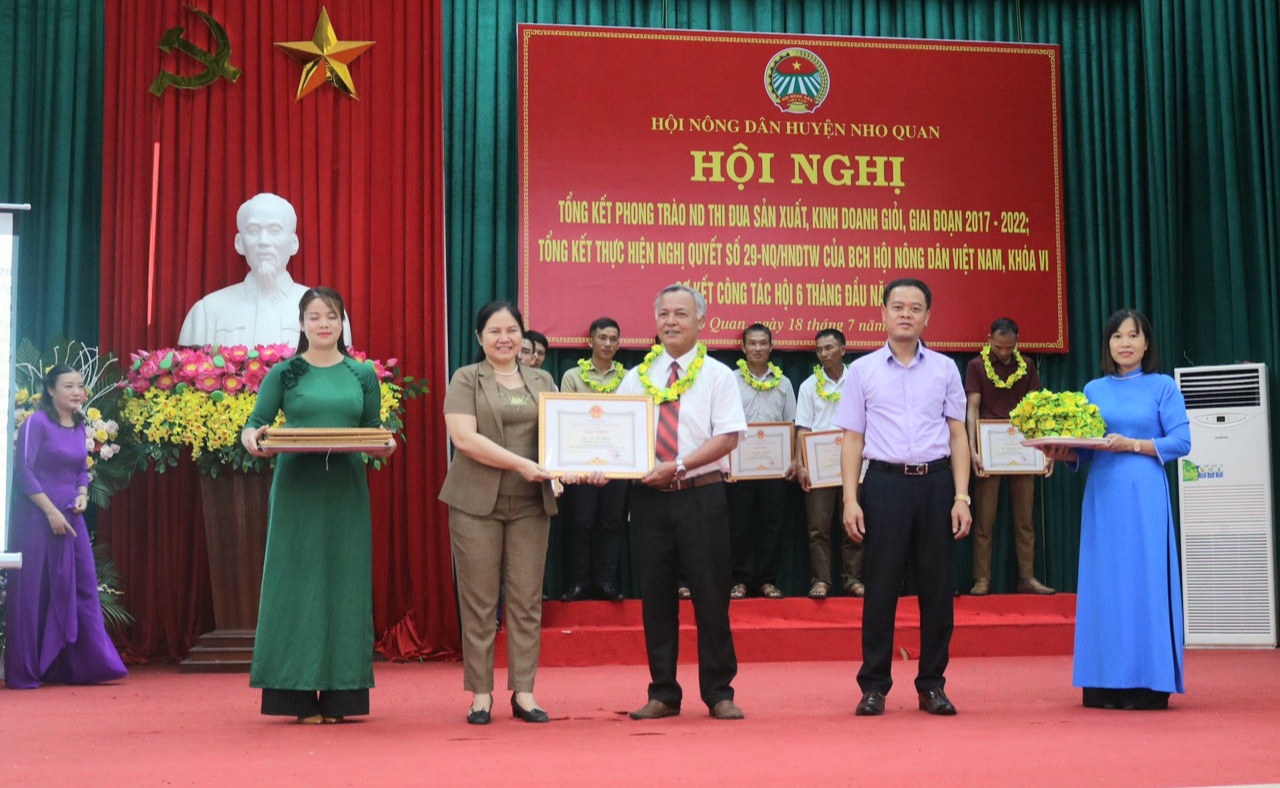 Nho Quan: Nhiều hộ nông dân thu nhập trên 500 triệu đồng/năm - Ảnh 1.