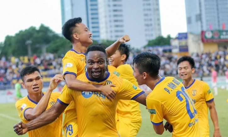 SLNA dẫn đầu V.League 2022 ở 3 hạng mục: Đối thủ nể phục - Ảnh 1.