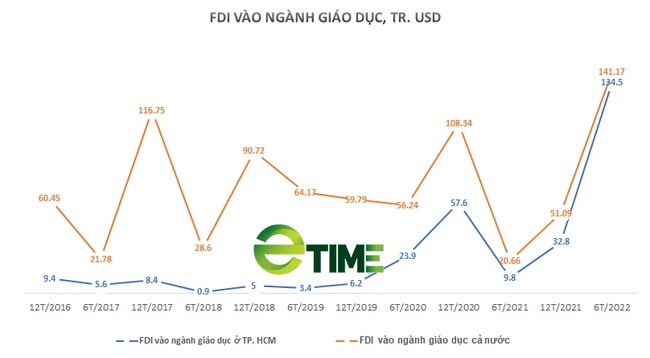 TP. Hồ Chí Minh: 6 tháng đầu năm giáo dục và đào tạo hút mạnh vốn FDI  - Ảnh 4.