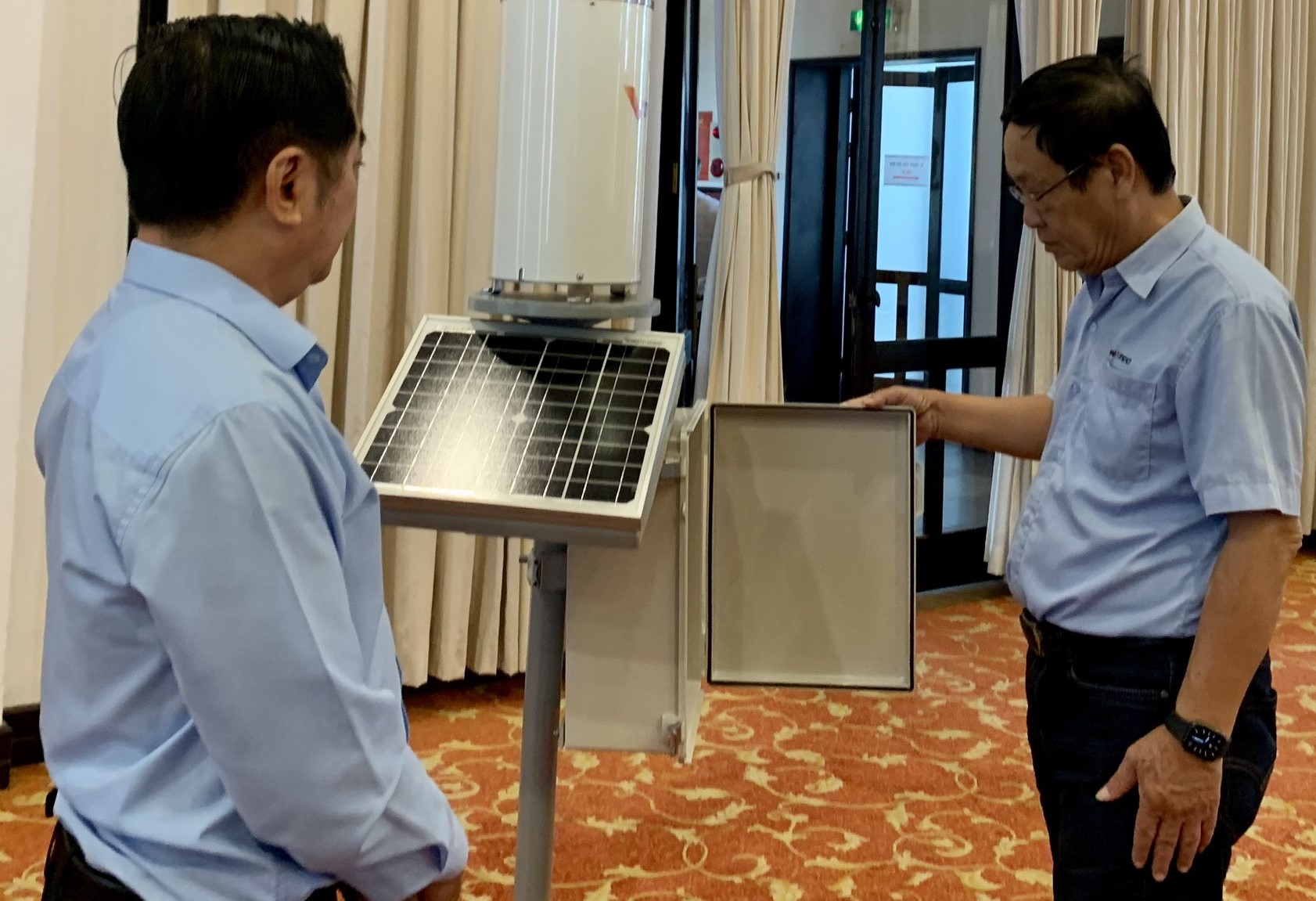 Lắp đặt 150 trạm đo mưa tự động cảnh báo sớm lũ lụt cho 13 tỉnh, thành phố - Ảnh 1. Lắp đặt 150 trạm đo mưa tự động cảnh báo sớm lũ lụt cho 13 tỉnh, thành phố - Ảnh 1.