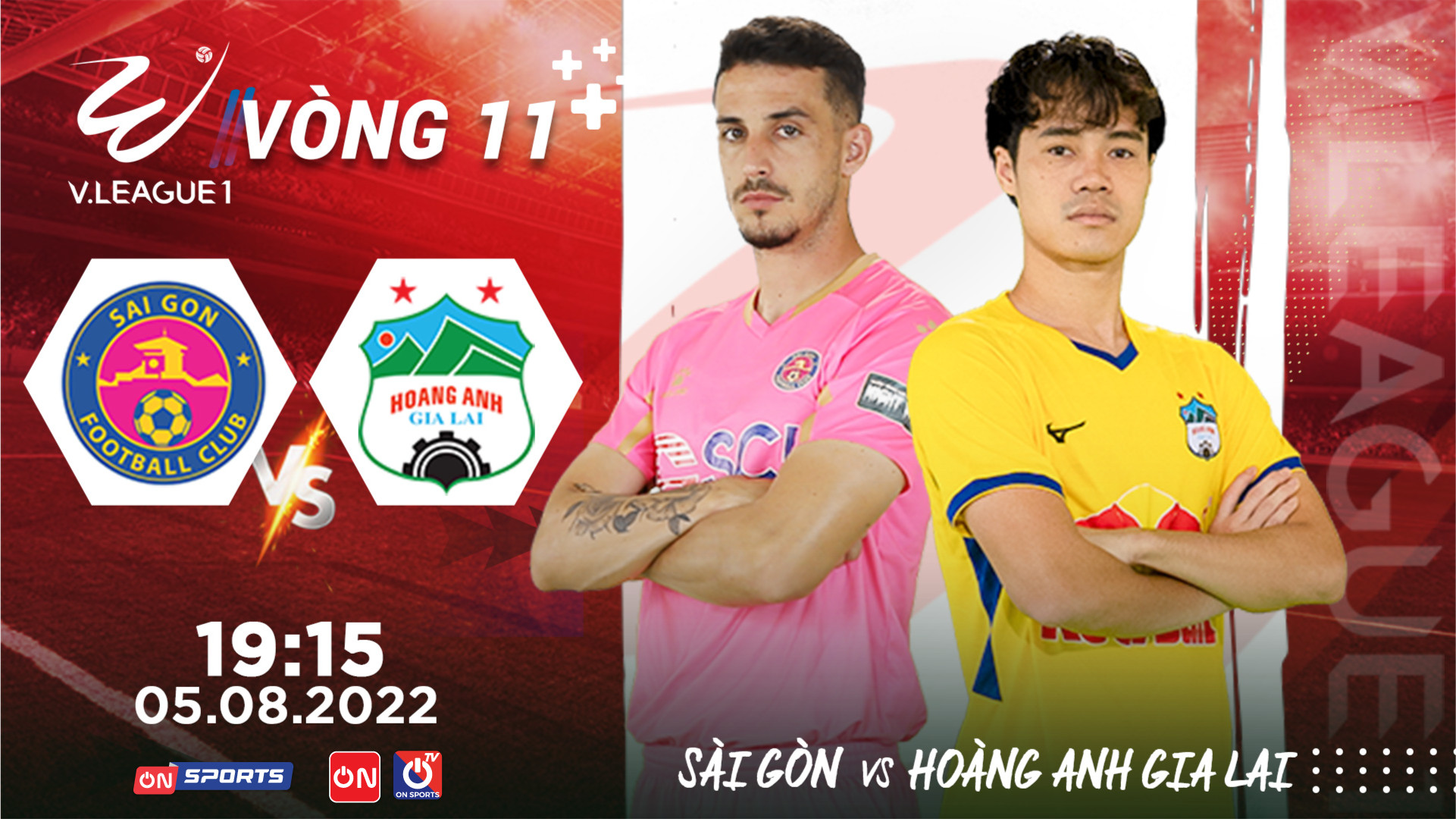 Lịch phát sóng trực tiếp vòng 11 V.League 2022: HAGL lên nhì bảng? - Ảnh 3.