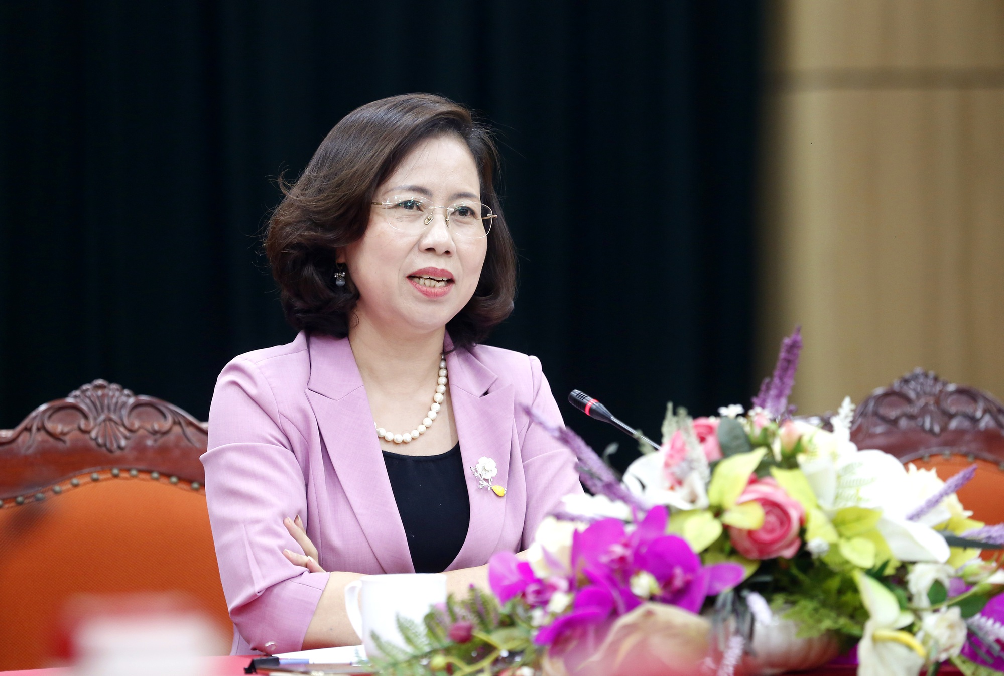 Phó Chủ tịch Hội Nông dân Việt  Nam Bùi Thị Thơm: Nông nghiệp hiện đại cần có người nông dân chuyên nghiệp- Ảnh 2.