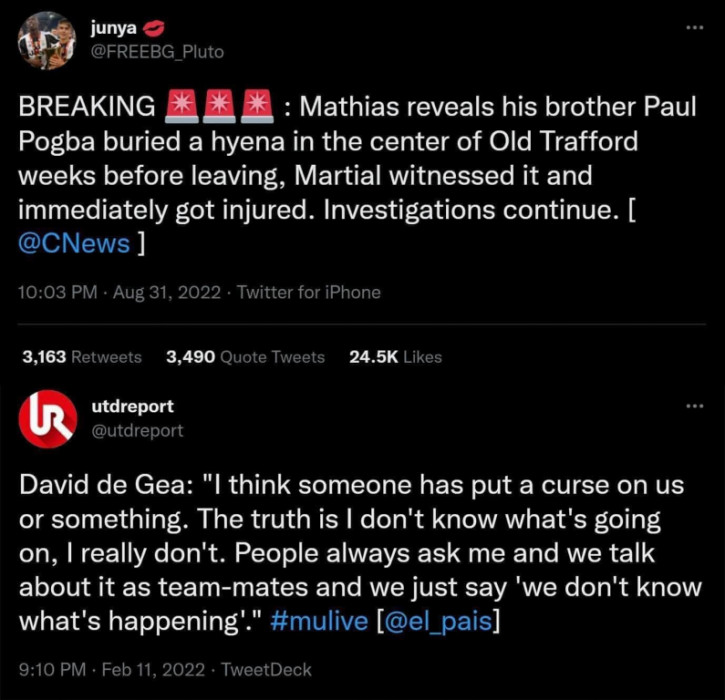 SỐC: Martial chấn thương vì Pogba yểm bùa tại M.U? - Ảnh 1.