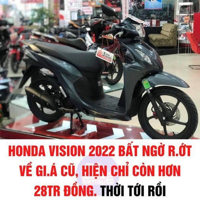 Giá xe Honda Vision chỉ còn 28 triệu đồng? - Ảnh 1.