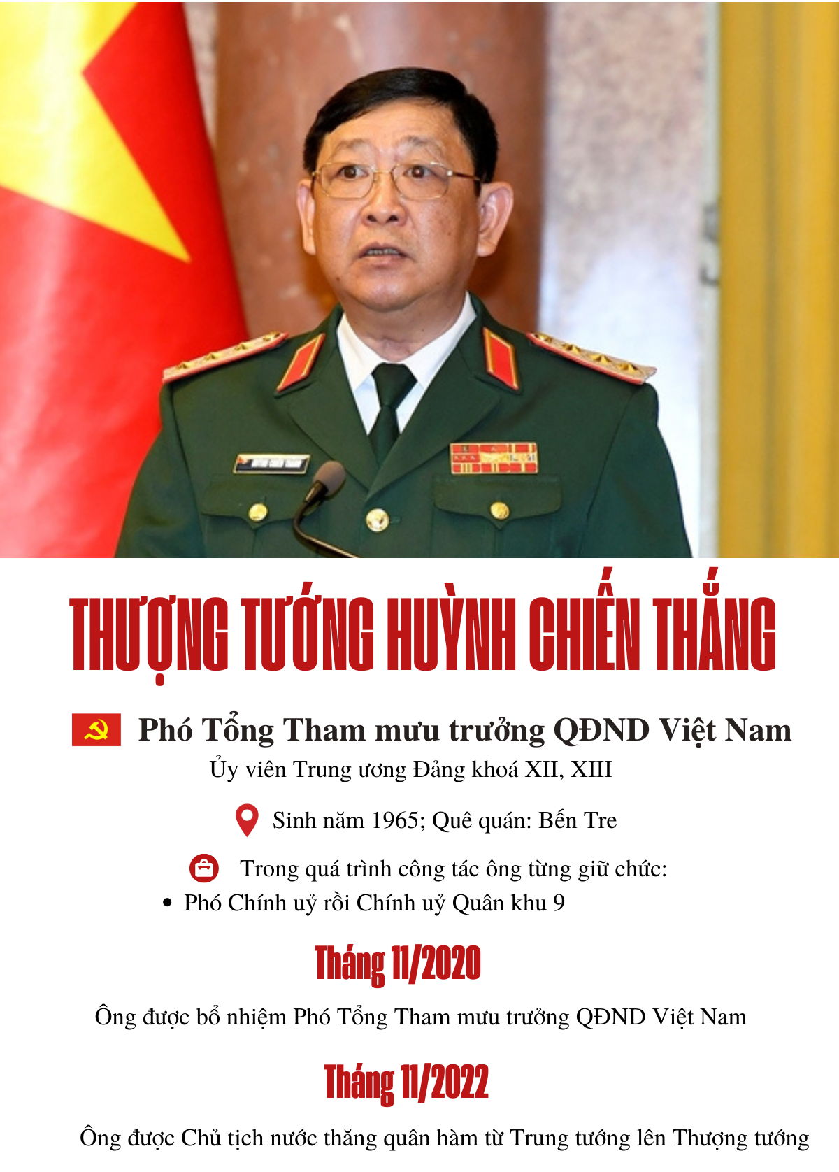 Những sĩ quan cấp cao của Công an, Quân đội được Chủ tịch nước thăng hàm Thượng tướng trong năm qua - Ảnh 6.