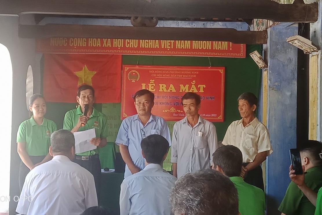 Thừa Thiên Huế: Ra mắt câu lạc bộ chi hội nông dân nói không với ma túy - Ảnh 1.