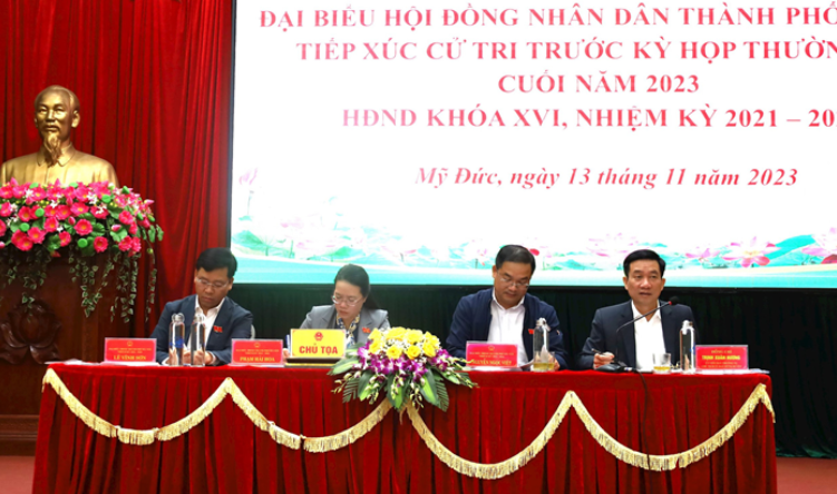 Cử tri Mỹ Đức đề nghị sớm di chuyển khoảng 500 hộ dân sống trong rừng đặc dụng Hương Sơn - Ảnh 1.
