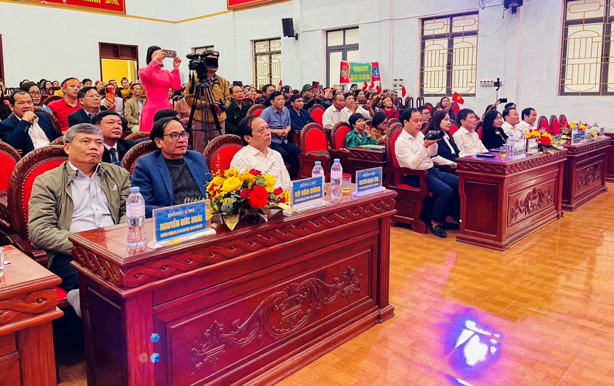 Nông dân Nghệ An hào hứng với hội thi về chính sách bảo hiểm - Ảnh 1.