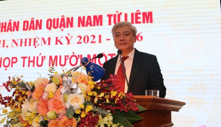 Gần 8 tháng bị khuyết, quận Nam Từ Liêm chính thức có Chủ tịch - Ảnh 1.