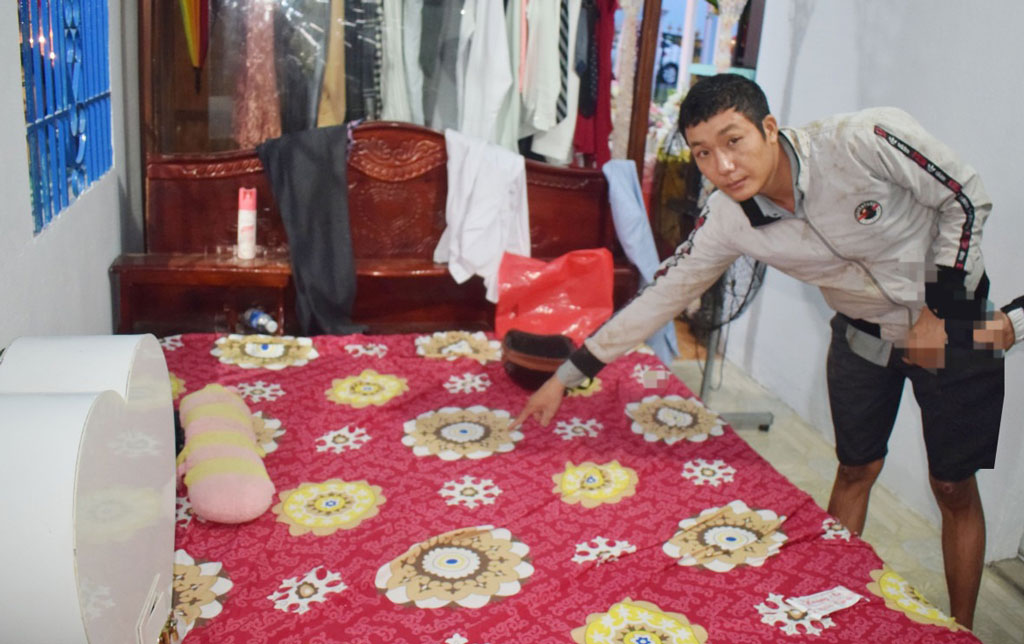 Thanh niên ăn mặc lịch sự vào tiệc cưới “để trộm” ở Long An - Ảnh 1.