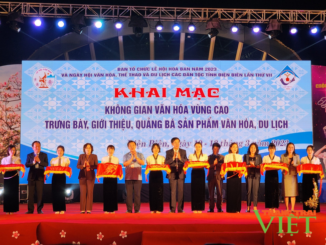 Điện Biên: Khai mạc Không gian văn hóa vùng cao, giới thiệu các sản phẩm văn hóa, du lịch   - Ảnh 1.