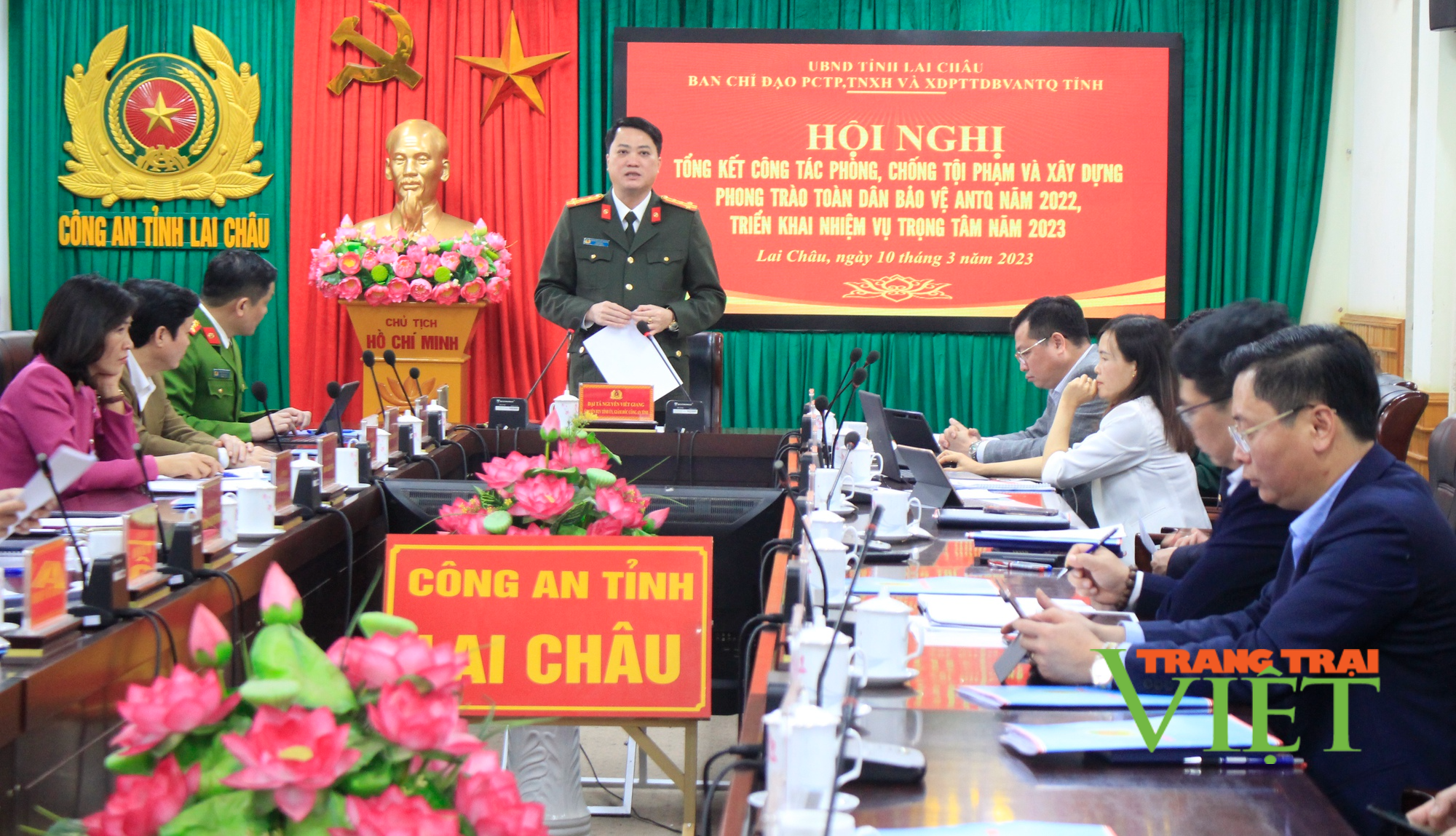 Lai Châu: 93/94 xã đạt chuẩn an toàn về anh ninh trật tự - Ảnh 1. Lai Châu: 93/94 xã đạt chuẩn an toàn về anh ninh trật tự - Ảnh 1.