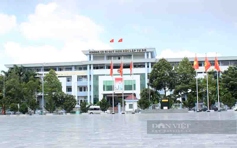 Trung tâm hành chính Thành phố Dĩ An. Ảnh: Trần Khánh