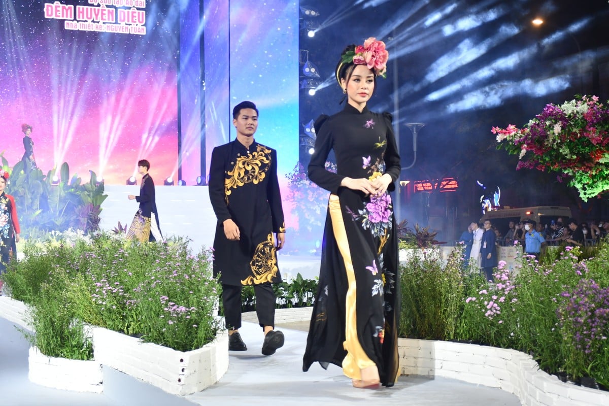 Mãn nhãn với đêm trình diễn áo dài - Ảnh 18.