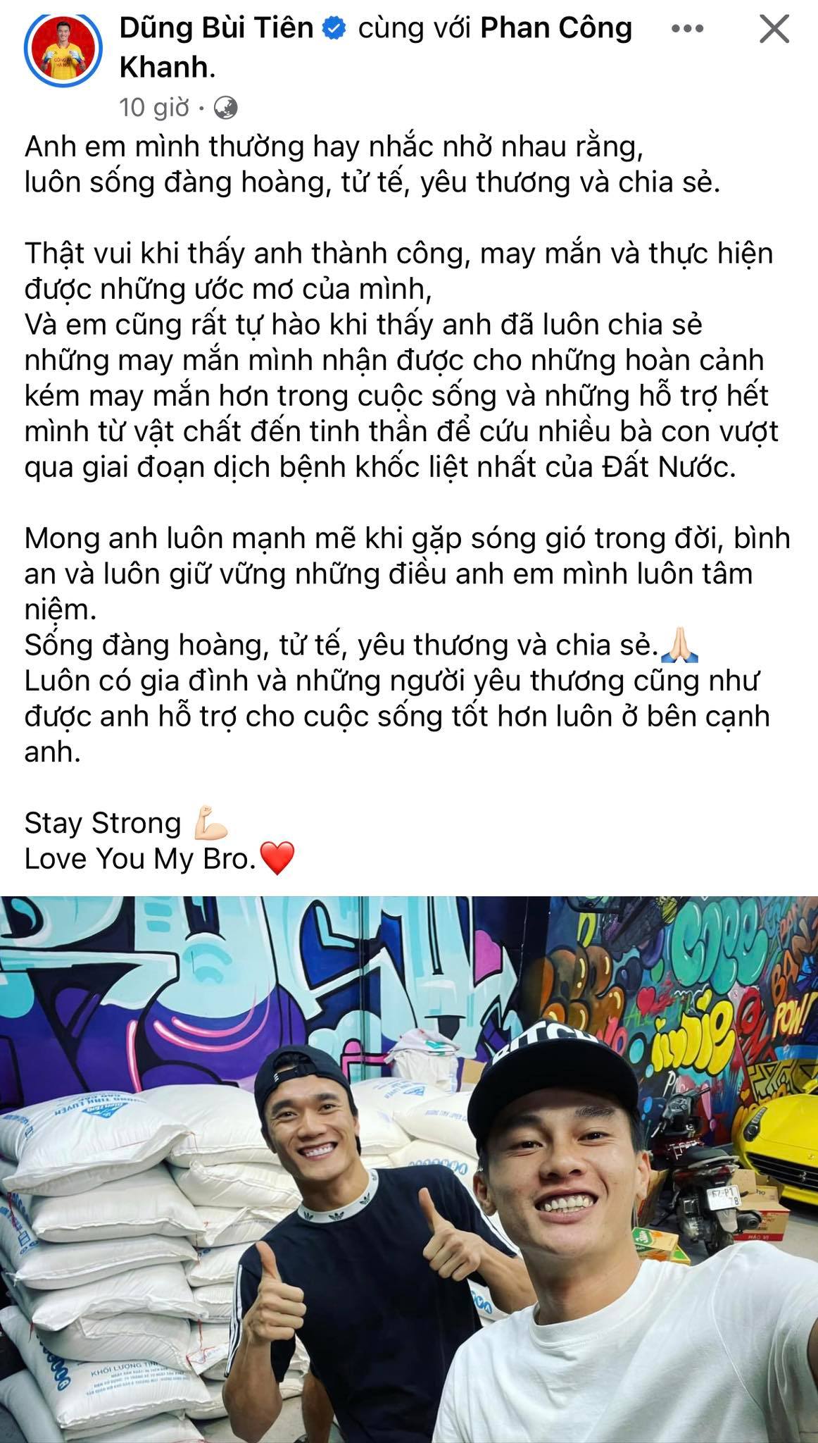 Bùi Tiến Dũng gửi lời động viên cực chất tới &quot;vua siêu xe&quot; Phan Công Khanh - Ảnh 1.