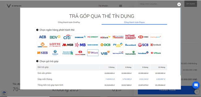 Thanh toán linh hoạt khi mua xe máy điện VinFast - Ảnh 3.