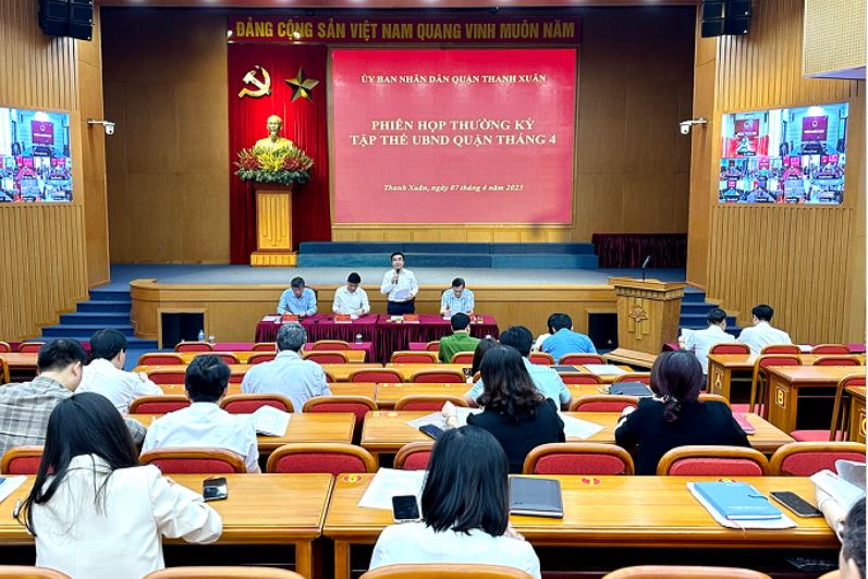 Kết quả thu ngân sách của quận Thanh Xuân 3 tháng đầu năm 2023 - Ảnh 1.