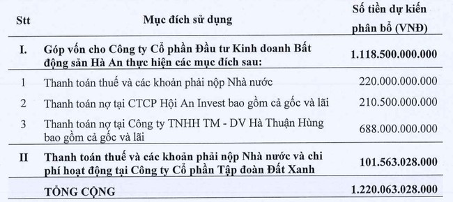 ĐHĐCĐ Đất Xanh (DXG): Thông qua kế hoạch huy động hơn 2.000 tỷ đồng từ chào bán cổ phiếu - Ảnh 3.