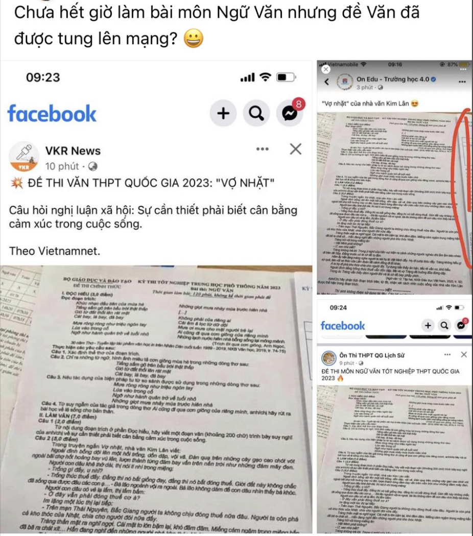 Làm lộ đề thi tốt nghiệp THPT có thể bị xử lý thế nào? - Ảnh 1.