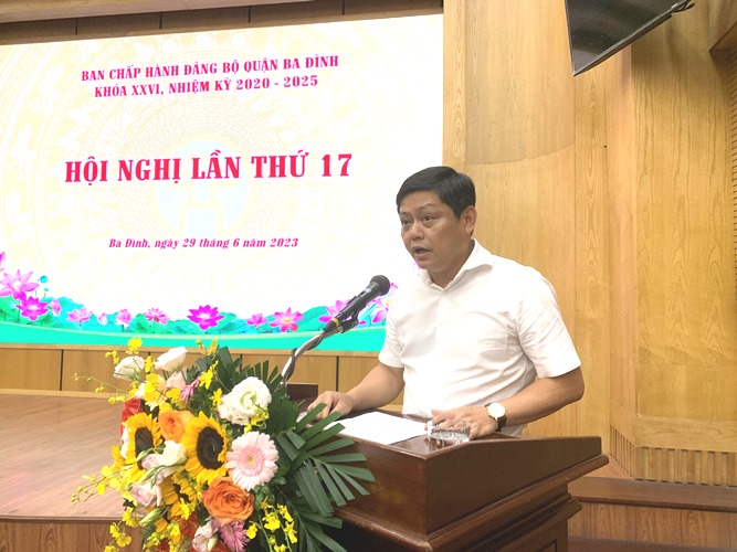 Tỷ lệ công trình xây dựng có phép tại quận Ba Đình đạt 100%. - Ảnh 1.