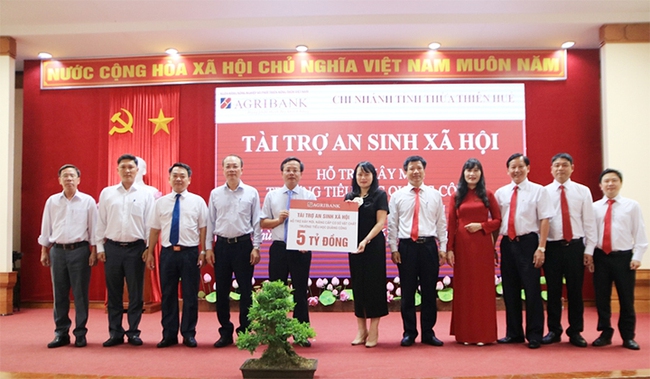 Agribank tài trợ 5 tỷ đồng xây dựng trường học tại Thừa Thiên Huế  - Ảnh 1.