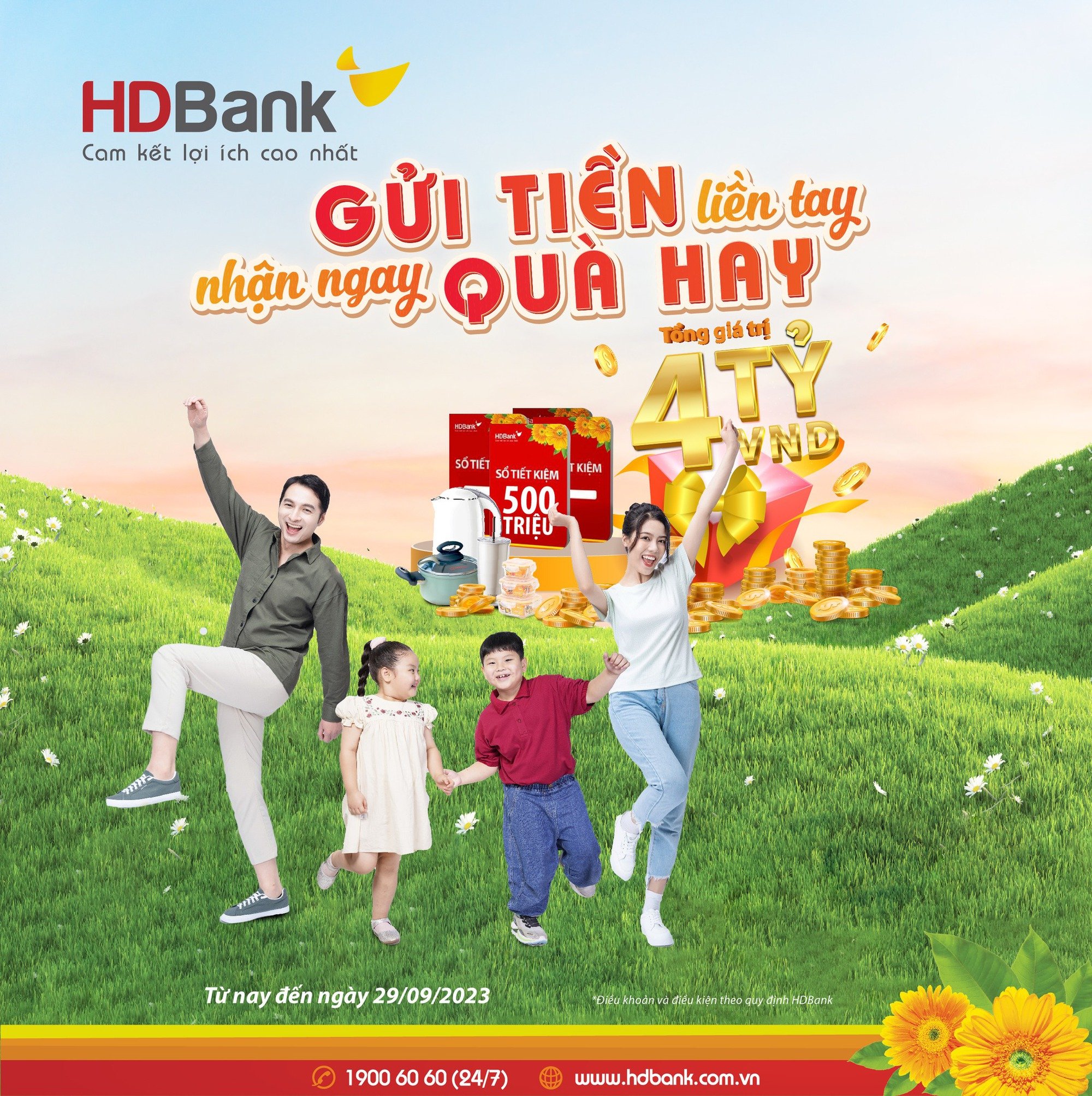 HDBank tặng gần 4 tỷ đồng cho khách hàng gửi tiết kiệm  - Ảnh 1.