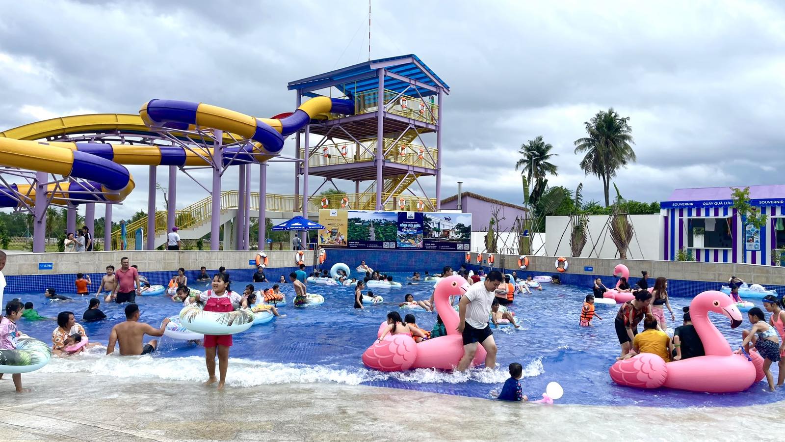 Khai trương công viên nước đầu tiên tại thành phố Bến Tre - TTC Mekong Aqua Park - Ảnh 4.