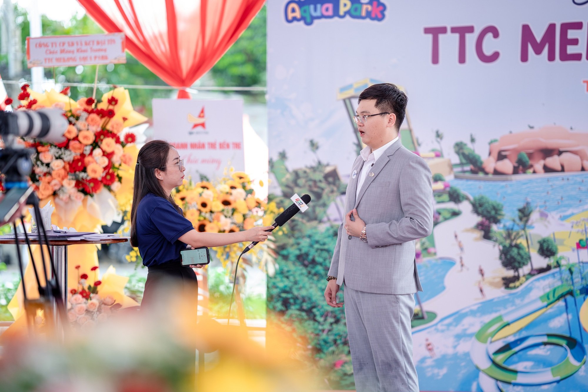 Khai trương công viên nước đầu tiên tại thành phố Bến Tre - TTC Mekong Aqua Park - Ảnh 5.