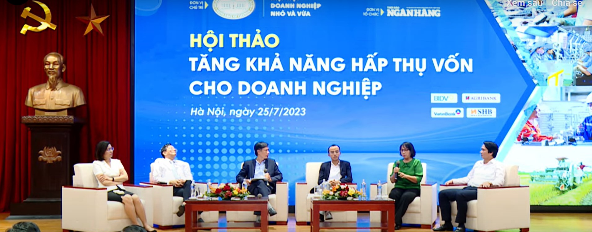 Ngân hàng &quot;cộng sinh&quot; với các doanh nghiệp để tăng khả năng hấp thụ vốn - Ảnh 1.
