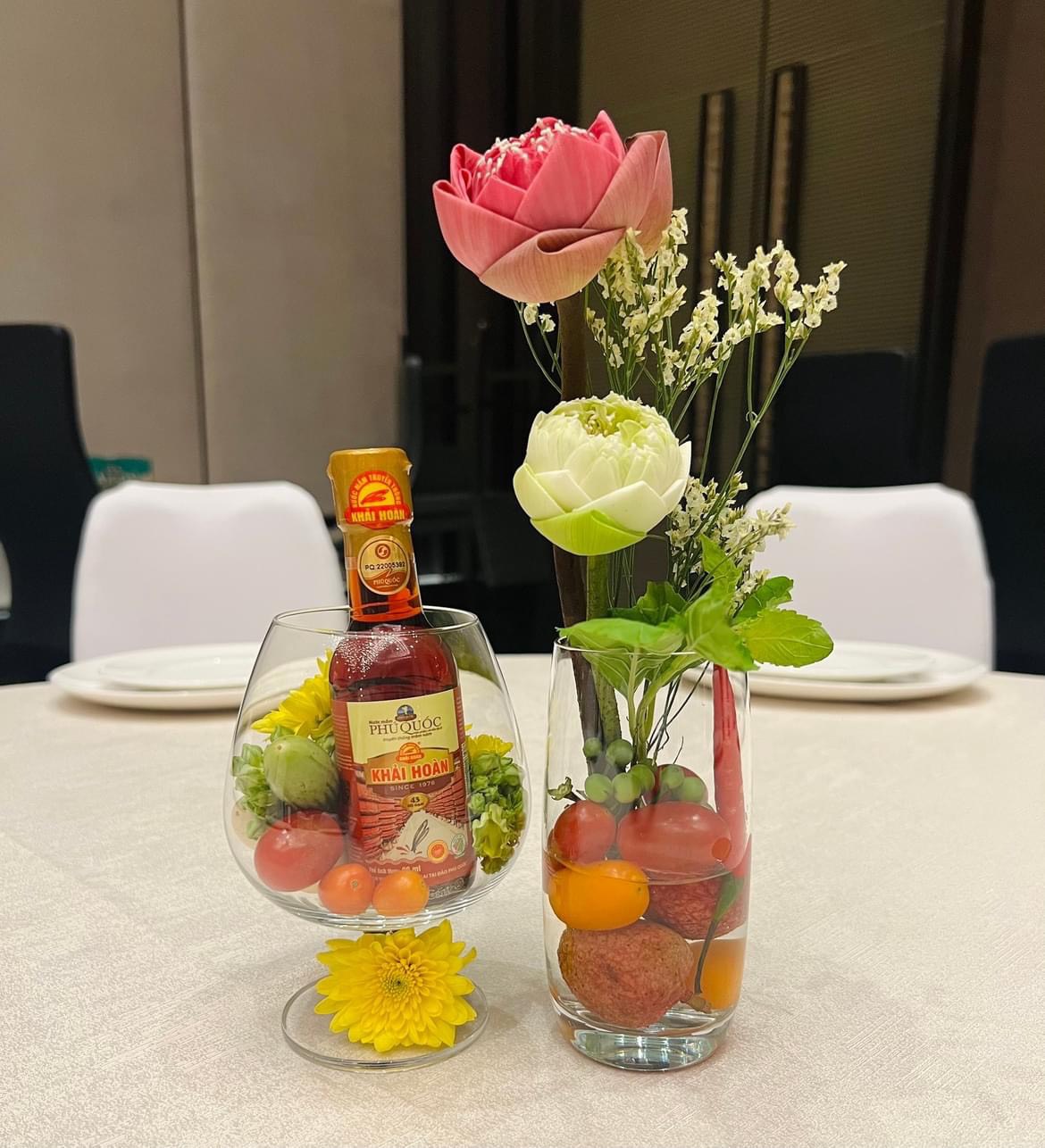 Bánh tráng, bún, nước mắm… được mang sang Thái Lan mời khách VIP - Ảnh 6.